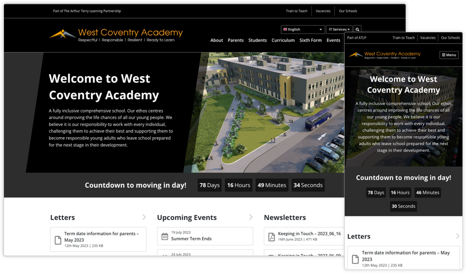 West Coventry Academy Homepage