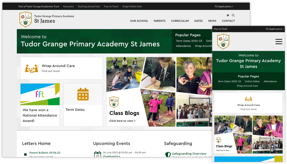 Primary School Homepage